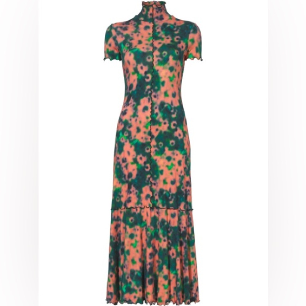 Proenza Schouler Dyed Sunflower Dress